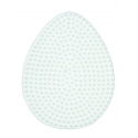 placa pegboard huevo para hama beads midi