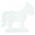 placa pegboard caballo para hama beads midi