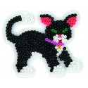 placa pegboard gato para hama beads midi