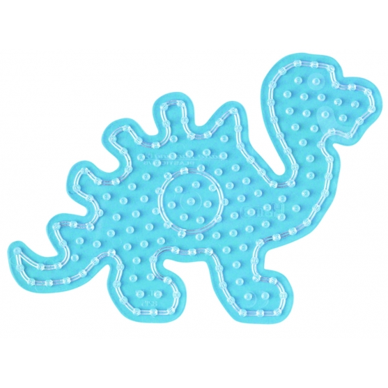 placa pegboard dinosaurio para hama beads maxi
