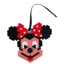 pack de inicio disney minnie mouse (2500 piezas, clip, lazo y placa pegboard) hama beads midi