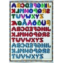poster abecedario a dos caras 35x50 cm hama beads