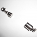 cierre mosquetón imantado para cadena (28 x 8 mm) hama beads