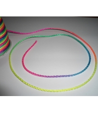 cuerda de nailon multicolor  1.5 mm hama beads