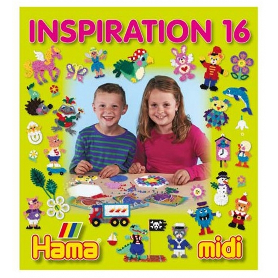 cuaderno diseños hama beads midi inspiration 16, 68 páginas