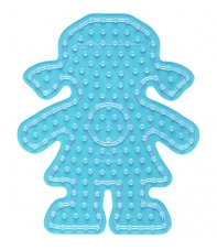 placa pegboard niña para hama beads maxi