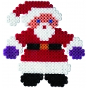 blister navidad (2000 piezas y 1 placa pegboard) hama beads mini