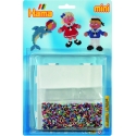 blister mar (5000 piezas y 1 placa pegboard) hama beads mini