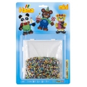 blister ositos (5000 piezas y 1 placa pegboard ) hama beads mini