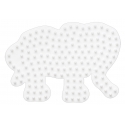 placa pegboard elefante pequeño  para hama beads midi