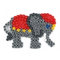 placa pegboard elefante pequeño  para hama beads midi