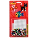 blister cuadrada pequeña ed.2  (450 piezas y 1 placa pegboard) hama beads midi