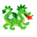 blíster 3 placas pegboards (rana, estrella y dragón) para hama beads midi