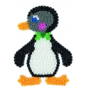 placa pegboard pingüino para hama beads midi