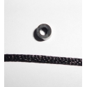 cuerda de nailon suave negra 2 mm hama beads