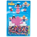 blister hada (1100 piezas y 1 placa pegboard) hama beads midi