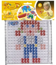 pack blister niña (placa + diseño) hama beads maxi