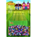 blister casa (2000 piezas y 1 placa pegboard) hama beads midi