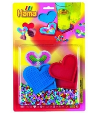 blister posavasos (900 piezas, 1 placa pegboard y 3 bases) hama beads midi