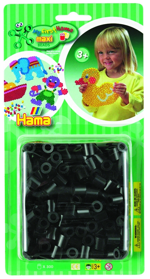 Hama Beads Maxi 250 piezas color Negro