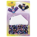 blister hexágono (1100 piezas y 1 placa pegboard) hama beads midi
