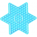 placa pegboard estrella para hama beads maxi
