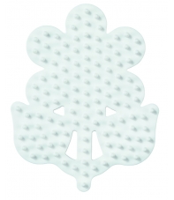 placa pegboard flor pequeña para hama beads midi