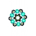 blister redonda mediana (1100 piezas y 1 placa pegboard) hama beads midi