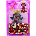 pack blister princesa (250 piezas, 2 soportes y placa pegboard) hama beads maxi