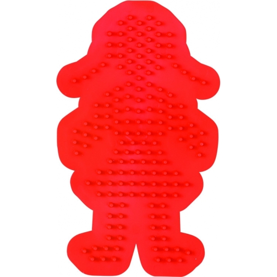 placa pegboard niña roja para hama beads midi