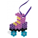 blister bicolor hexágono (350 piezas y 1 placa pegboard) hama beads midi