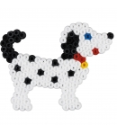 blister perro pequeño (450 piezas y 1 placa pegboard) hama beads midi