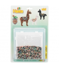blister alpacas (5000 piezas y 1 placa pegboard ) hama beads mini
