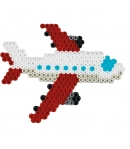 pack de inicio aeropuerto (2000 piezas, 4 soportes de pie y placa pegboard) hama beads midi