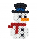 pack de inicio (600 piezas y 1 placa pegboard) hama beads maxi