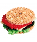 pack de inicio cocina creativa (4000 piezas y 2 placas pegboards) hama beads midi