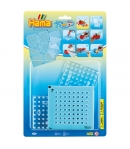 blíster 3 placas pegboards cuadradas pequeñas y bead-tac hama beads maxi