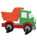 pack de inicio avión y camión (900 piezas, 4 soportes y 2 placas pegboards) hama beads maxi