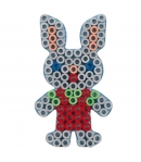 placa pegboard conejo para hama beads maxi