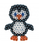 placa pegboard pingüino para hama beads maxi
