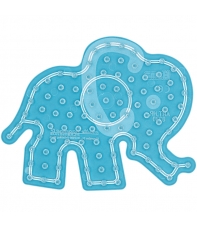 placa pegboard elefante pequeña para hama beads maxi