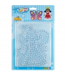 blíster 2 placas pegboards (mariposa y princesa) para hama beads maxi