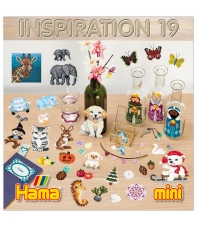 cuaderno diseños hama beads midi y mini inspiration 19, 50 páginas