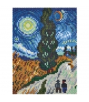 pack de inicio hama art Van Gogh (10000 piezas y 6 placas pegboards) hama beads midi