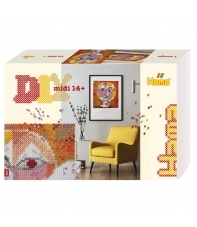pack de inicio hama art Paul Klee (10000 piezas y 6 placas pegboards) hama beads midi