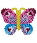 blister flor y mariposa (1100 piezas y 2 placas pegboards) hama beads midi